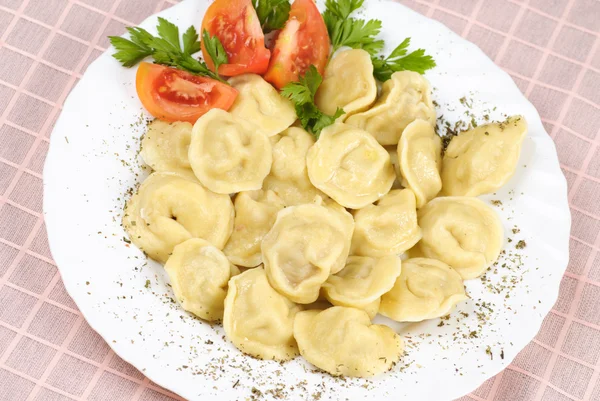 Pelmeni food — Stock Photo, Image