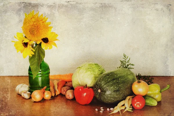 Bodegón con verduras —  Fotos de Stock