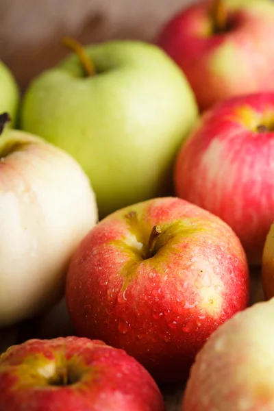 Apples crop — Stock Photo, Image