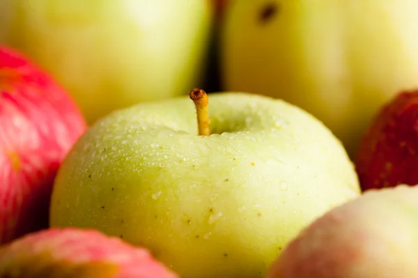 Plon jabłek — Zdjęcie stockowe