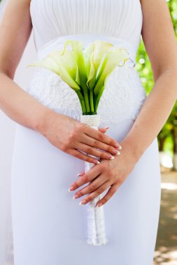 Wedding bouquet clipart