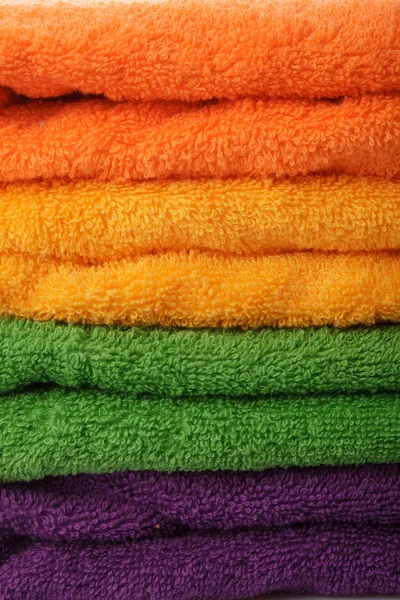 Stapel handdoeken — Stockfoto