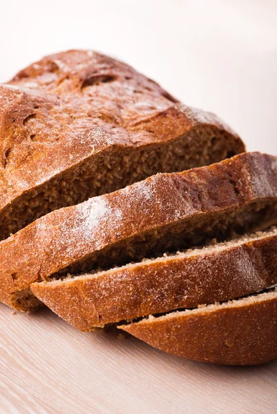 고립 된 호 밀 빵 — 스톡 사진