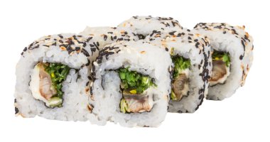 Japon mutfağının - maki rulo ile nori, krem chees