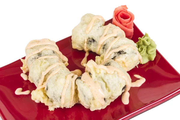 Ιαπωνική κουζίνα-Tempura Maki (βαθιά τηγανητό ρολό σούσι από ΑΕ — Φωτογραφία Αρχείου