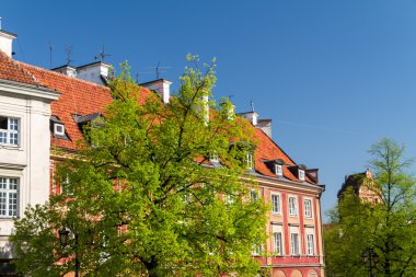 centrum van de stad van Warschau, Polen