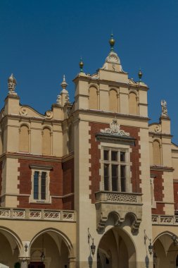 garip bakış açısı, Polonya Krakow bina sukiennice