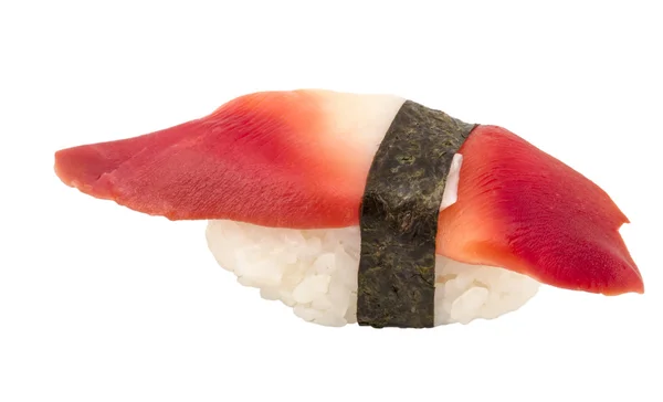 Hokkigai серед молюсків суші на білому тлі — стокове фото
