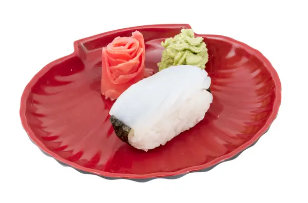 Японський кальмар суші — стокове фото