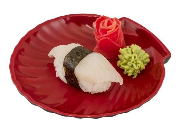 Vit fisk sushi — Stockfoto