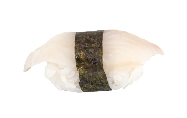 Біла риба суші — стокове фото
