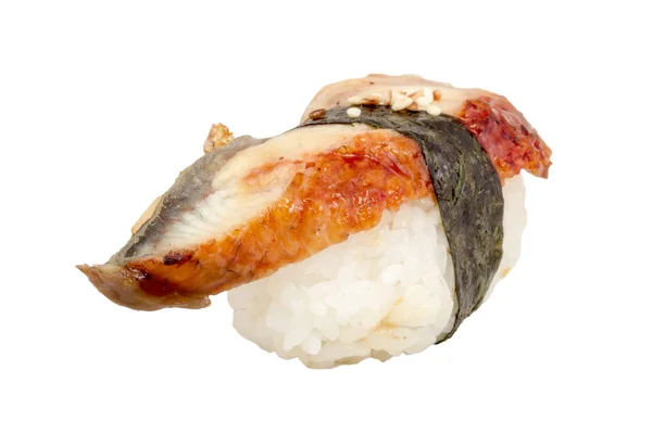 Sushi de anguila. Aislado sobre blanco . —  Fotos de Stock