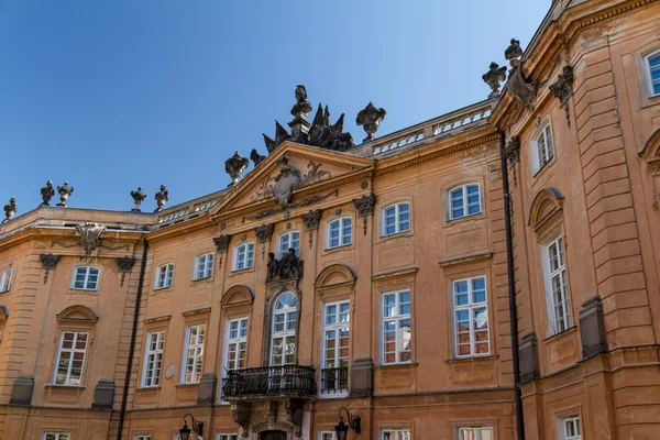 Centrum van de stad van Warschau, Polen — Stockfoto