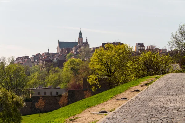 centrum van de stad van Warschau, Polen