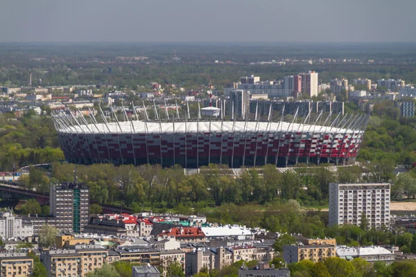 Národní stadion ve Varšavě, Polsko - 25. dubna: Varšavské národní s — Stock fotografie