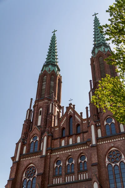 Catedral de San Florián en Varsovia, Polonia — Foto de Stock