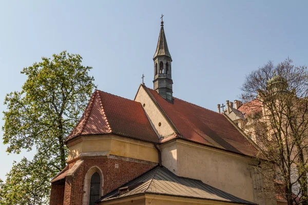 Историческое здание в Кракове. Польша — стоковое фото