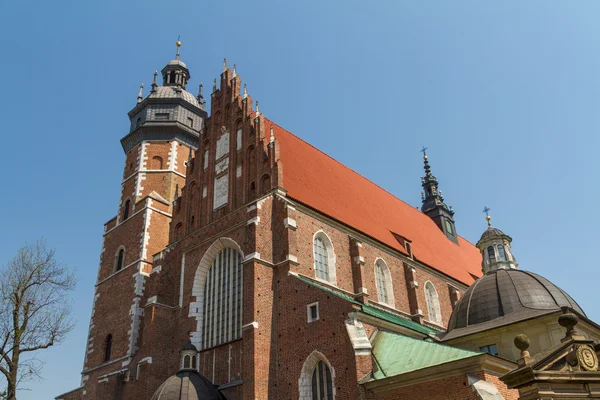 Krakau - die Fronleichnamskirche wurde von Kasimirus iii dem — Stockfoto