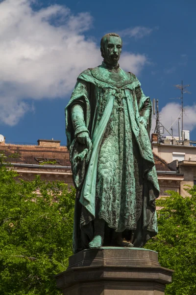 Pohled na památky v Budapešti — Stock fotografie