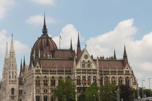 Budapeste, o edifício do Parlamento (Hungria ) — Fotografia de Stock