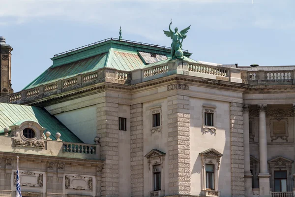 Wien, Österrike - palatset hofburg. gamla stan är en unesco-värld — Stockfoto