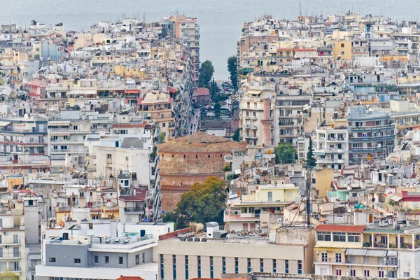 Luftaufnahme von Thessaloniki, Griechenland — Stockfoto