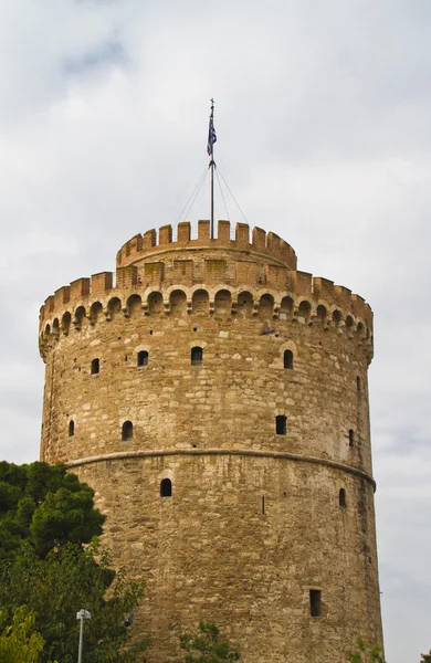 Bílá věž v thessaloniki, Řecko — Stock fotografie