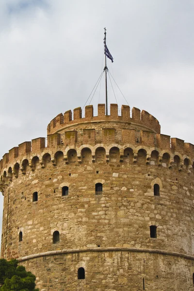 The White Tower at Thessaloniki, Greece — Stock Photo, Image