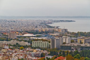 Selanik, Yunanistan havadan görünümü