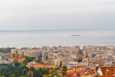 Selanik, Yunanistan havadan görünümü