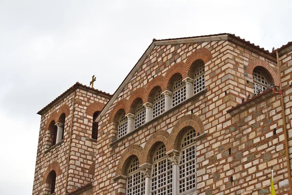 Byzantinische orthodoxe Kirche des Aghios Demetrios in Thessaloniki, g — Stockfoto