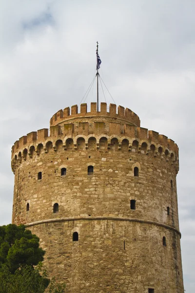 De witte toren van thessaloniki, Griekenland — Stockfoto