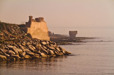 Ribat - Arapça sur ve mahdia mezarlıkta - deniz kenarına