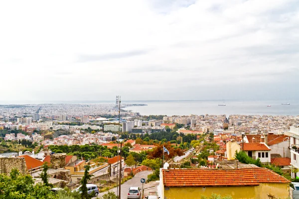 stock image Aerial view of Thessaloniki, Greece