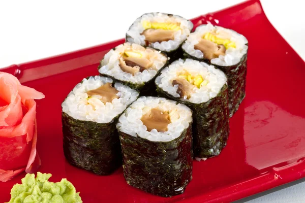 Sushi rolls made of mushroom — Stock Photo, Image