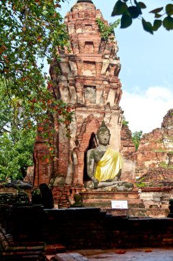 Buda heykeli - ayuthaya, Tayland