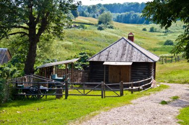 Country Estate at Yasnaya Polyana, home of Leo Tolstoy clipart