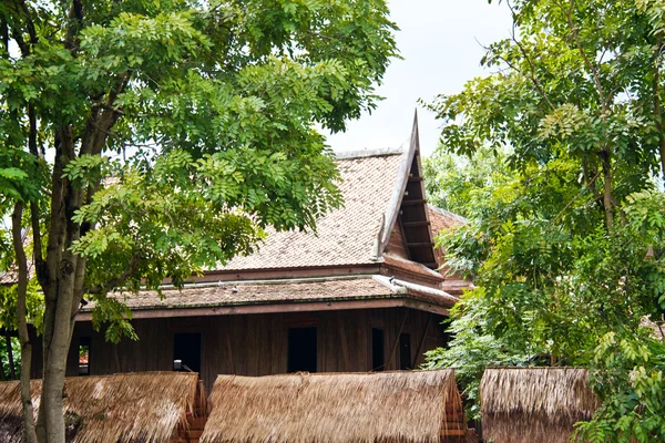 Wood thai home — Stock Photo, Image