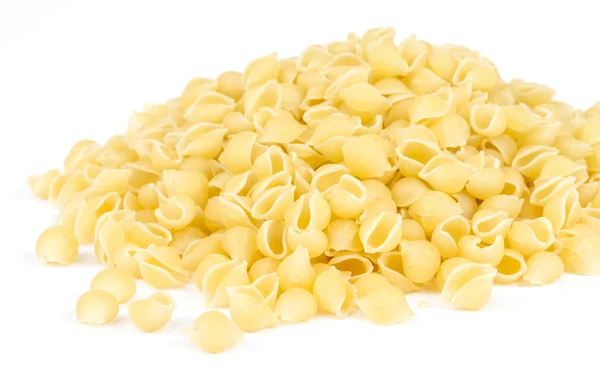 Kupie surowego makaronu (conchiglie) — Zdjęcie stockowe