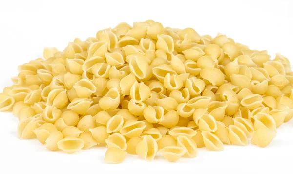 Kupie surowego makaronu (conchiglie) — Zdjęcie stockowe