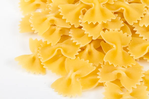 Pasta Farfalle, aislada — Foto de Stock