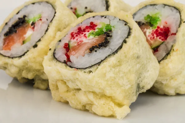 Japon mutfağı-Tempura Maki Sushi (Deep Fried sa ve yapılan rulo