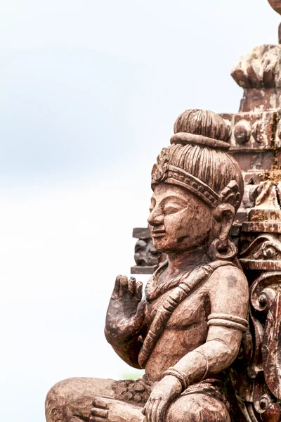 木彫りのチョンブリ タイ — ストック写真