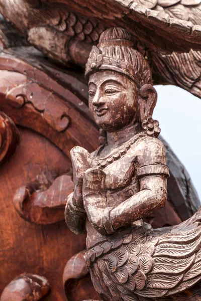 Wood carving Chonburi, Thaiföld — Stock Fotó