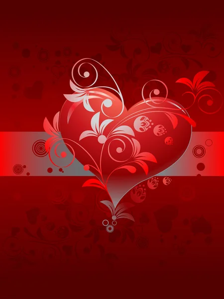 Saint Valentin, illustration vectorielle — Image vectorielle