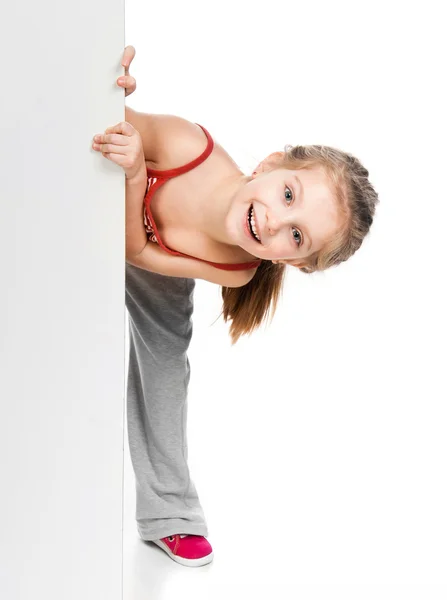 Kız jimnastikçi — Stok fotoğraf