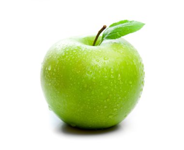 Green apple clipart