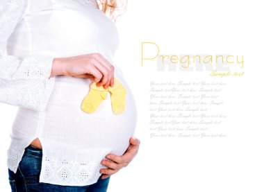 Pregnant woman clipart