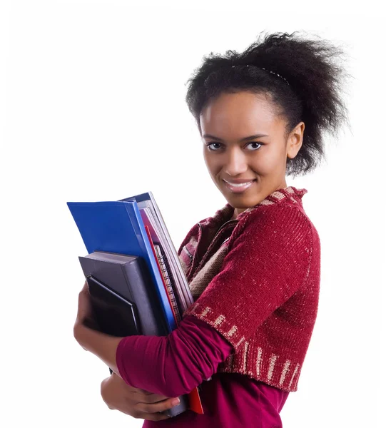Pretty african student — Stock Photo, Image