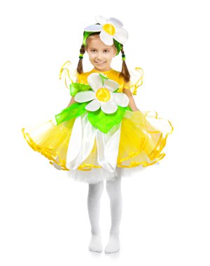 Papatya kostümü, küçük kız